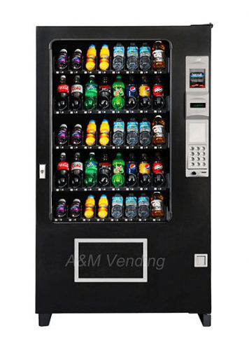 AMS Bev 40 Glass Front Drink Machine