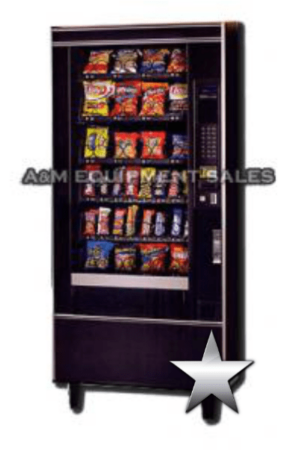Crane National 148 Silver Star Snack Vending Machine