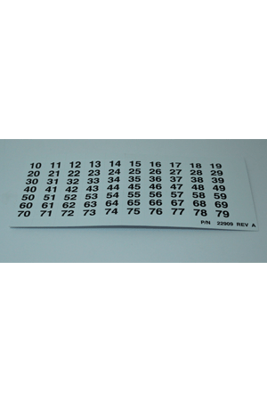 22909 AMS Selection labels Numeric