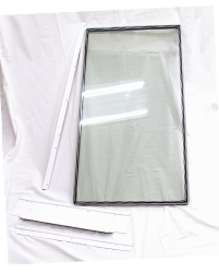 AMS dual pane glass kit