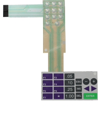 AP 120 Selection Membrane & Keypad