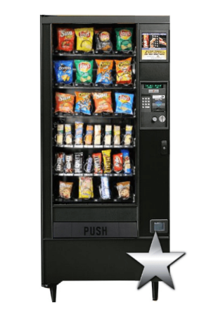 AP 932 Snack Vending Machine Silver Star