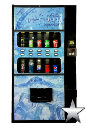 Royal 650 Live Front Drink Vending Machine