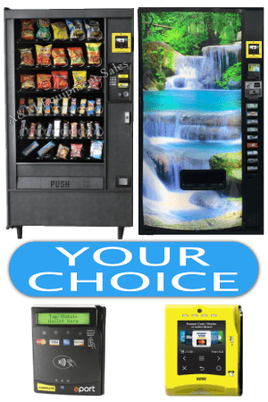 Premium Combo Vending Machine Package