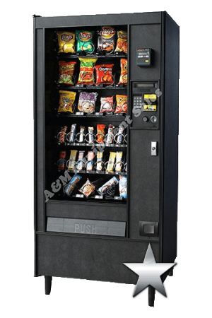 Automatic Products 122 Snack Vending Machine Silver Star